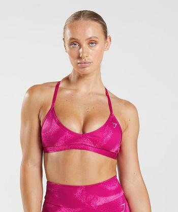 Gymshark Gs Power Minimal Sport Bh Dam Rosa | SE 2851MQZ